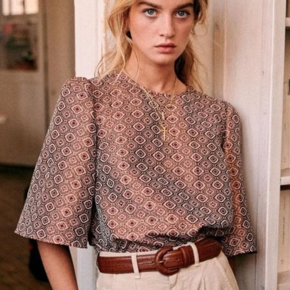 Sézane Gaby Blouse US 4/FR 36